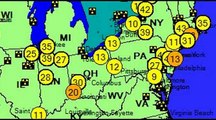 Radiation Levels Down Wind Reports Jet Streams EPA NETC 9/24