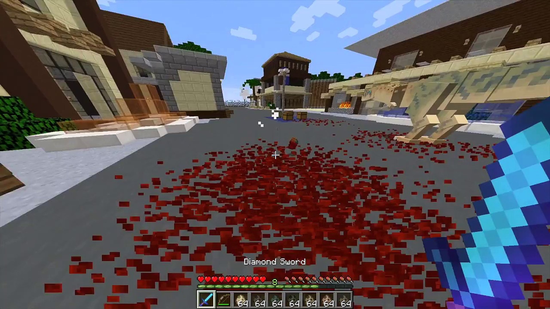 minecraft mod showcase 3 the indominus rex vs t rex