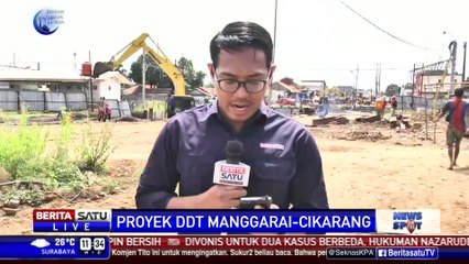 Proyek DDT Manggarai-Cikarang Masih Terkendala Pembebasan Lahan