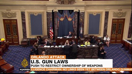 Democrats push to restrict gun ownership after Orlando shooting