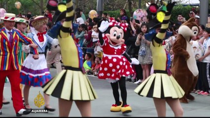 Disney theme parks open in China