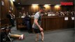 Oscar Pistorius se présente sans ses prothèses devant la Cour