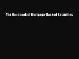 Read The Handbook of Mortgage-Backed Securities Ebook Free