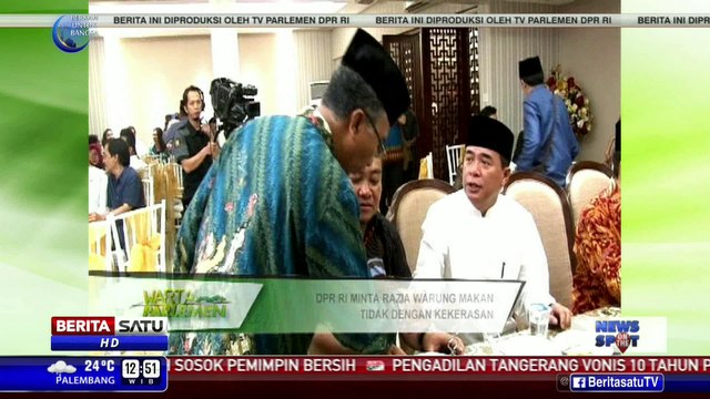 DPR Minta Razia Makanan Selama Ramadan Tidak dengan Kekerasan