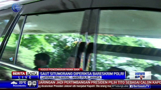 Bareskrim Panggil Saut Situmorang Soal Pencemaran Nama Baik