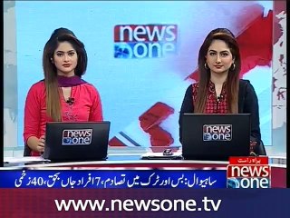 Seven killed in bus, truck collision in Sahiwal