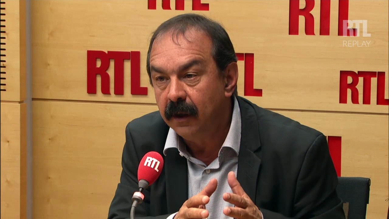 Loi Travail : "Le gouvernement devrait se calmer au lieu de jeter de l'huile sur le feu", dit Philippe Martinez