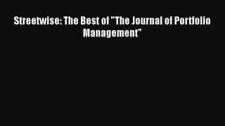 Download Streetwise: The Best of The Journal of Portfolio Management PDF Free