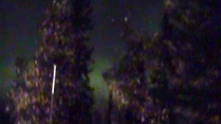 Northern Lights Out My Window - Ely Minnesota - 9/27/2014