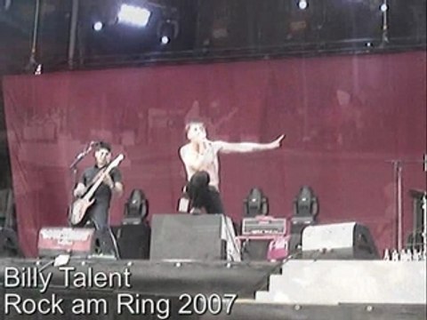 Billy Talent live at Rock am Ring 2007