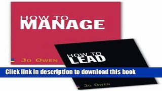 Read How to Lead / How to Manage  Ebook Online
