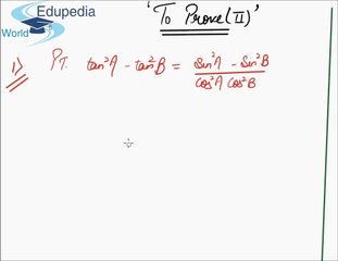 Trigonometry-To Prove type Questions-Part 2