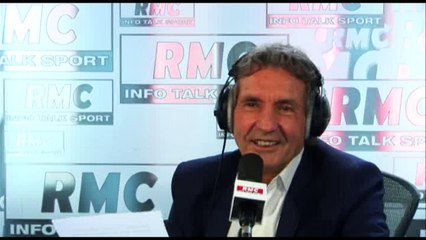 Jérôme, nouvelle mascotte de RMC: "J'aurai plus de voix à la fin s'ils continuent comme ça ces petits Bleus!"