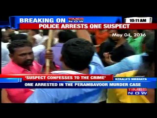 Perumbavoor murder case: 1 person arrested