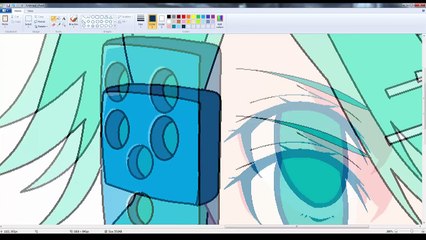 Come disegnare un anime girl con Ms paint
