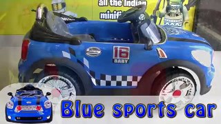 Blue Colour Electronic Car Toys | How To Play With Toys | Funny Kids Toys For Children