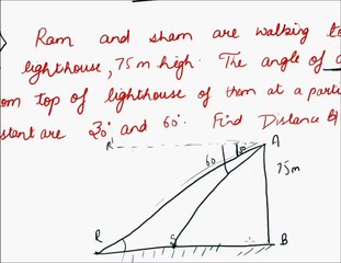 Practical application of Trigonometry-Part 3