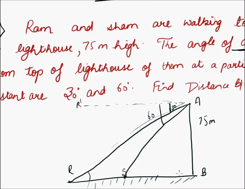Practical application of Trigonometry-Part 3