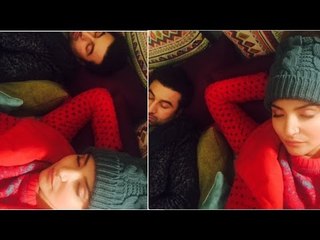 Ranbir Kapoor & Anushka Sharma Caught Sleeping Together |  View Pic !
