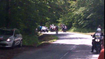 Route du Sud 2016 - 1ère étape : Passage au sommet du Col des Thérondels