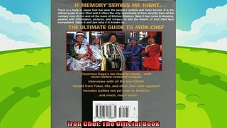 best book  Iron Chef The Official Book