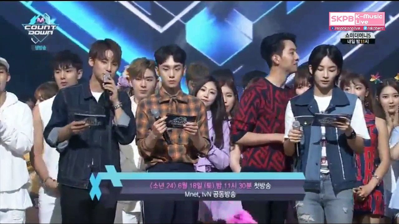 160616 - EXO WIN & ENCORE 1위 수상 MCOUNTDOWN