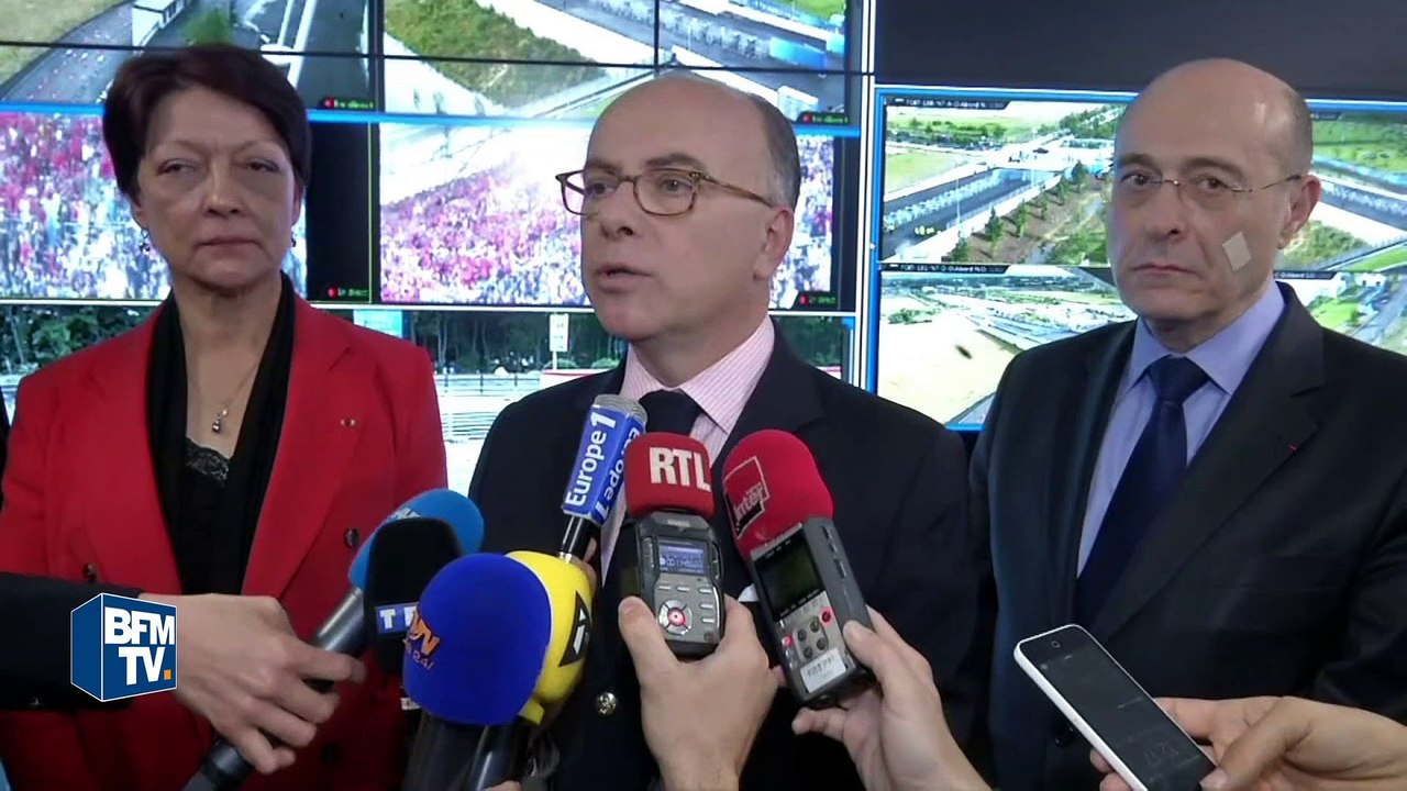 Cazeneuve: Philippe Martinez doit "condamner et exclure" les casseurs membres de la CGT
