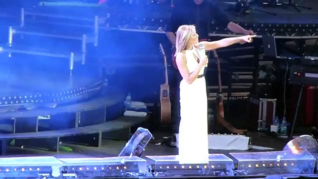 Helene Fischer Begrüßung (Basel 2013)