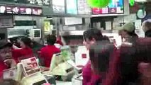 Crazy Lady Freaks Out At Mcdonald's