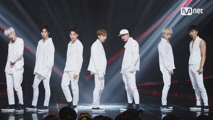 '몬스타엑스'의 야성미 넘치는 칼군무, '걸어 (All in)' 무대