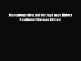 PDF Monuments Men: Auf der Jagd nach Hitlers Raubkunst (German Edition) [Download] Full Ebook