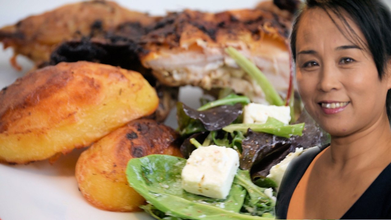 Greek Roast Chicken Meal - Xiao's Kitchen