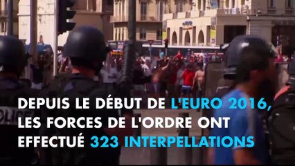 Euro 2016 : 323 interpellations depuis le début de la compétition