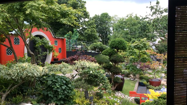 Un jardin à la japonaise aux portes de Quimper