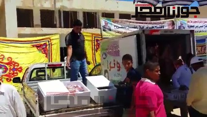 إقبال كبير على سيارات السلع المخفضة بمدينة براني