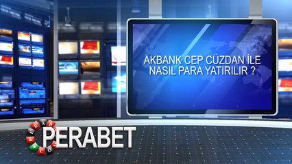 Perabet - Akbank Cebe havale nasıl yapılır ?