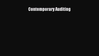 Read Contemporary Auditing Ebook Free