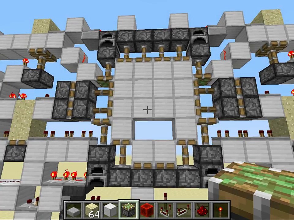 small 1 wide 4x4 piston door (24x11x1)