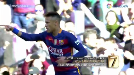 Los 10 mejores goles de Neymar