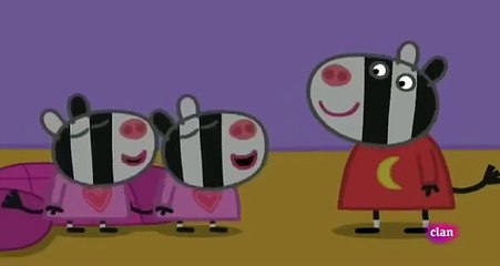 Peppa pig "Estrellita dónde estás?" Fiesta de pijamas
