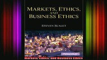 Free Full PDF Downlaod  Markets Ethics and Business Ethics Full Ebook Online Free