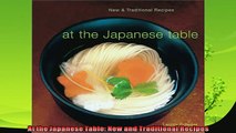 best book  At the Japanese Table New and Traditional Recipes