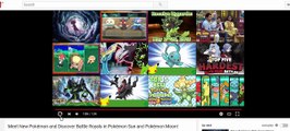 More 3 New Pokémon and 4 in 1 Battle Royals Reveals | Pokémon Sun and Pokémon Moon