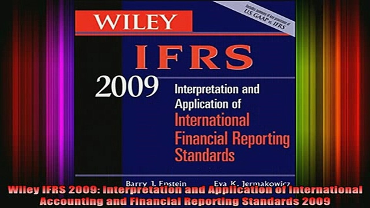 READ book  Wiley IFRS 2009 Interpretation and Application of International Accounting and Financial Full EBook