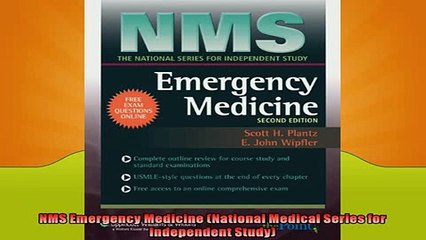 Free PDF Downlaod  NMS Emergency Medicine National Medical Series for Independent Study READ ONLINE