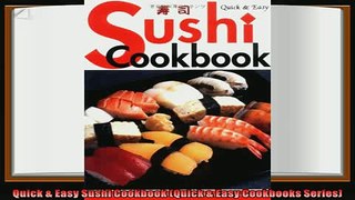best book  Quick  Easy Sushi Cookbook Quick  Easy Cookbooks Series