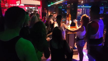 Man gets knocked out playing drinking game in Magaluf