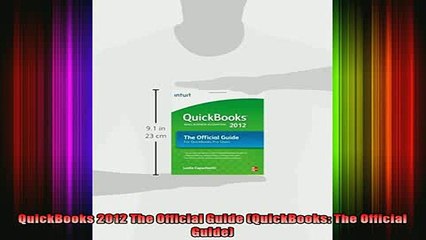 READ book  QuickBooks 2012 The Official Guide QuickBooks The Official Guide Full Free