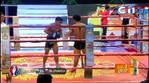 Thol Makara (Cambodia) Vs Samdeng (Thailand), SEATV Boxing 11 June 2016