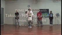 D2MG Workshop - Takuro - Hip Hop Beginners Nov 23